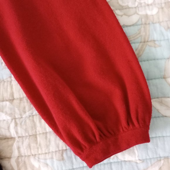 STYLE & CO SIZE M RED, GREY, & BLACK TUNIC SWEATER - Picture 4 of 6